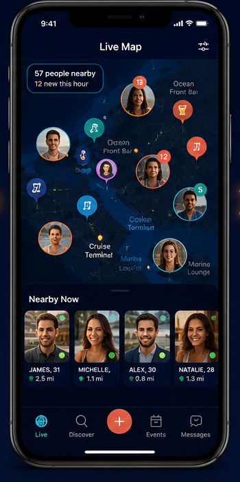 SPLASH app — Discover the Live Community