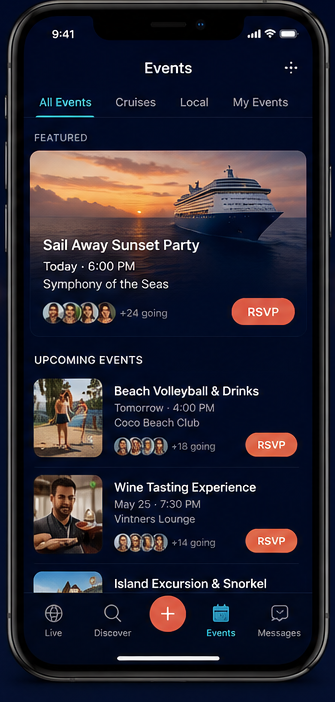 SPLASH app — Join Real Experiences